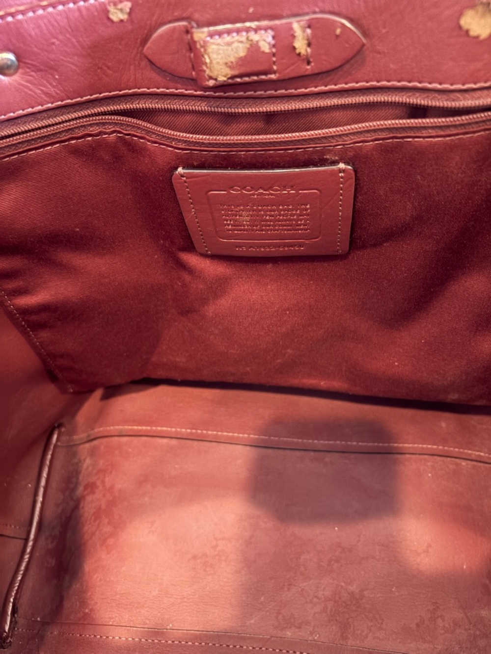 Coach Central Tote 39 - Picture 14 of 16